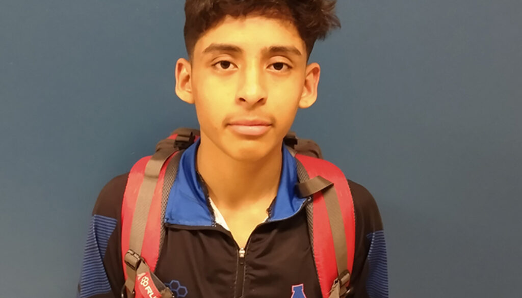 Xavier Santos Asheboro wrestler Feb2022