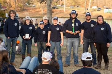 Providence Grove hunter safety team
