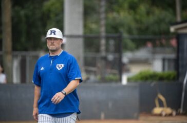 Randleman coach Jake Smith in regional final