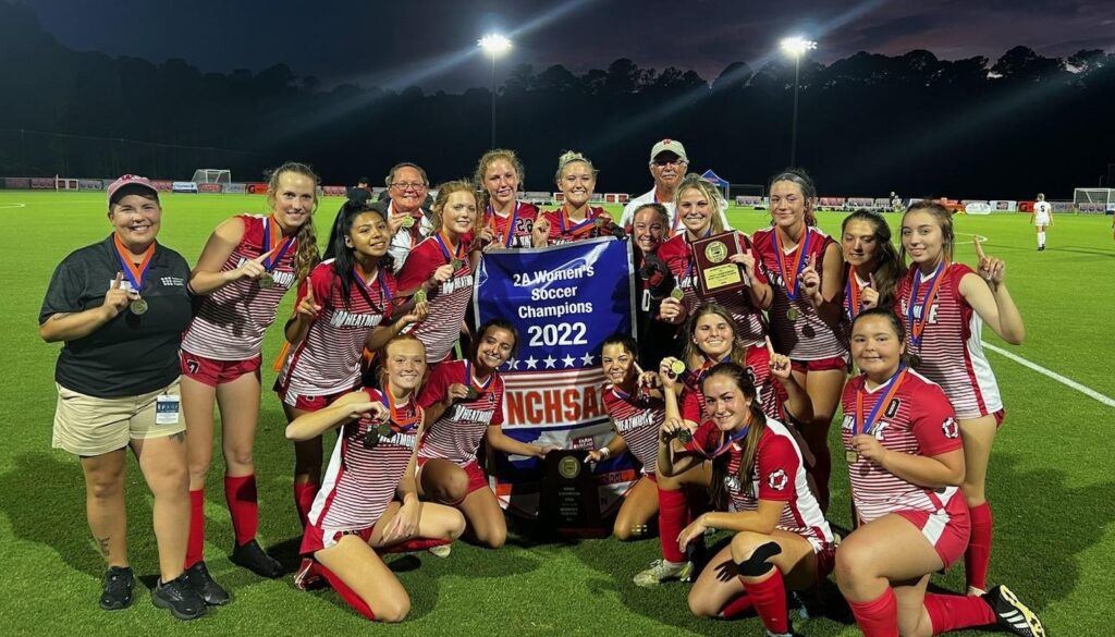 Wheatmore soccer title team photo June2022