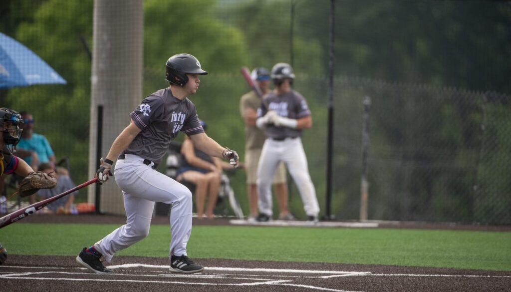 Post 45 Blake Marsh batting