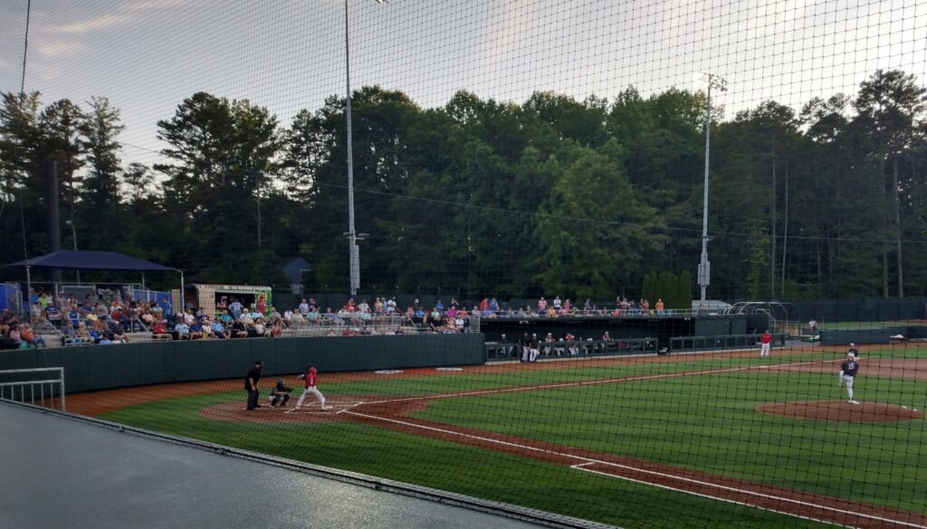 Post 45 in final at Newman Park