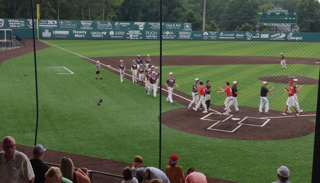 Post 45 final handshake