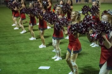 Wheatmore cheerleaders from fall 2021