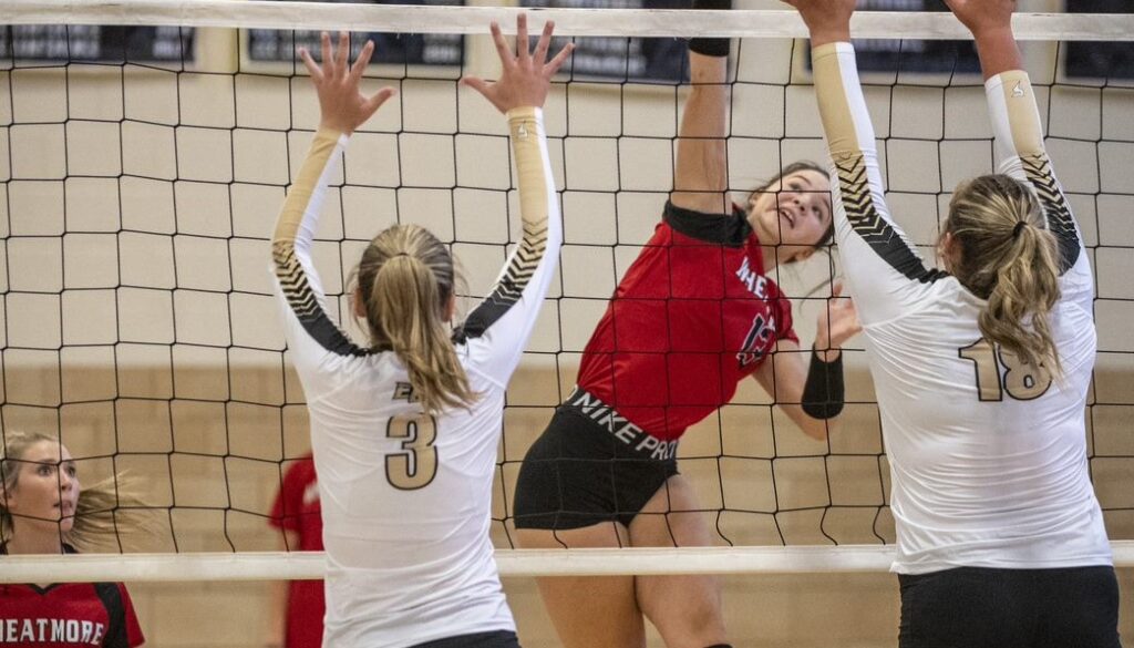 Wheatmore volleyball Haley Pease