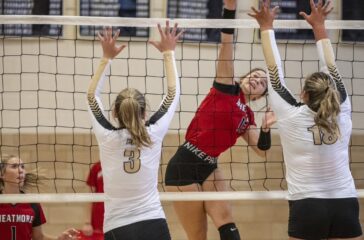Wheatmore volleyball Haley Pease