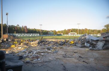 McCary Park grandstand demolished Oct 2022