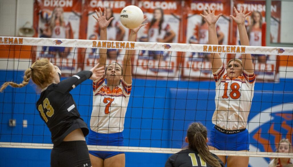 Randleman volleyball in states Oct2022