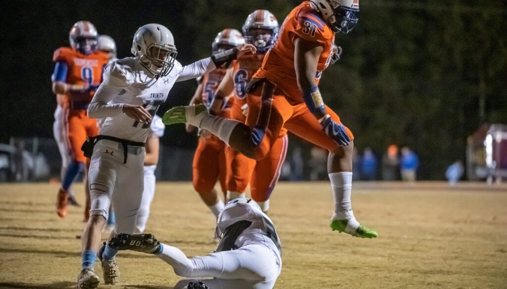 Randleman vs Trinity football photo Oct2022