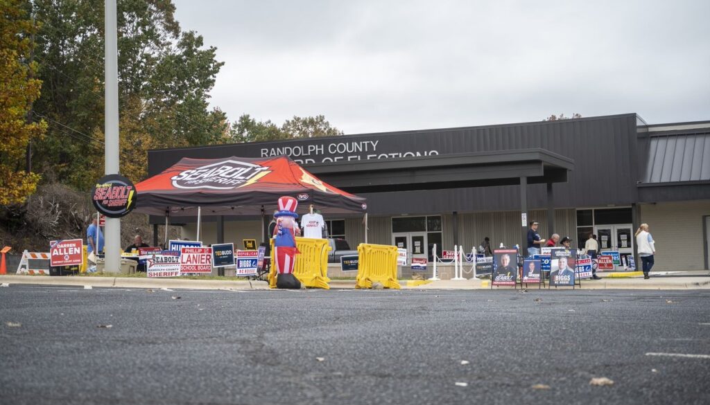 Election site in Asheboro Oct2022