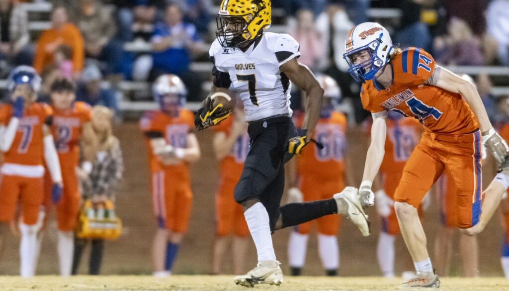 Randleman football v Lincolnton 2022