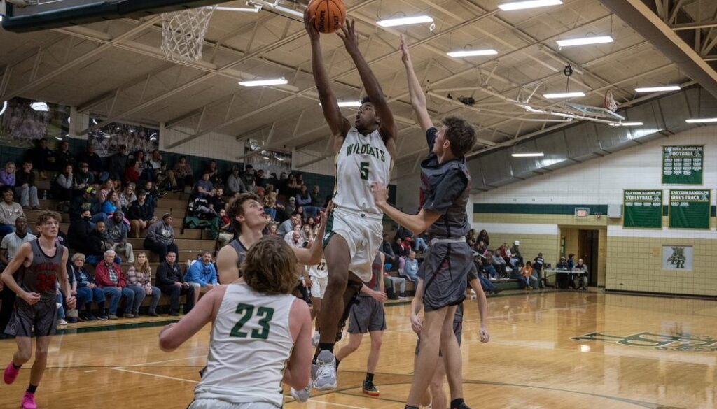 ER Davonte Brooks in hoops Dec2022