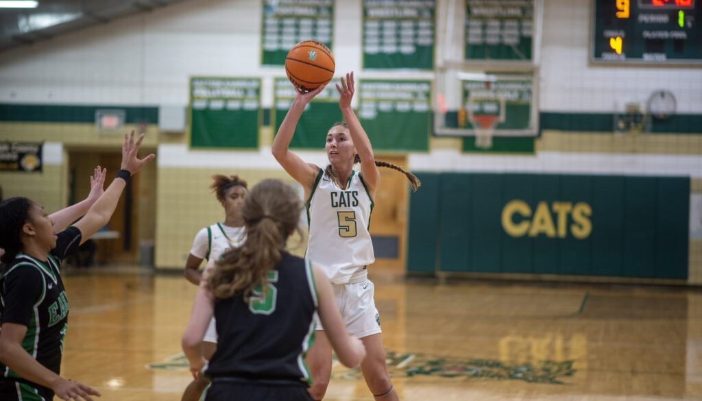 ER Brecken Snotherly shoots v UCA Jan2023