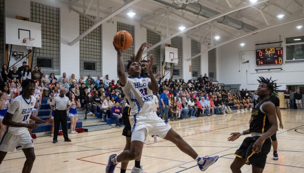 Asheboro boys Hakeeme Butler v G Smith Feb 2023