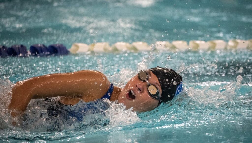 Asheboro swimmer Madison Burnette winter2023