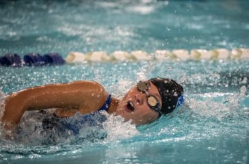 Asheboro swimmer Madison Burnette winter2023