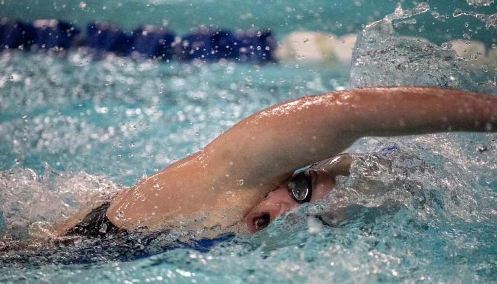 Asheboro swimmer Megan Becker Jan2023