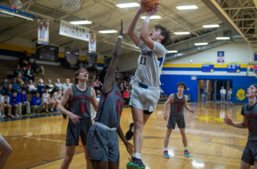 SWR basketball Sean Adkins v Wheatmore Feb2023