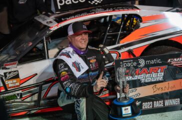 Caraway Speedway driver Brandon Ward March2023