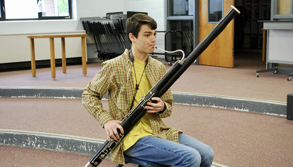 York playing bassoon 2