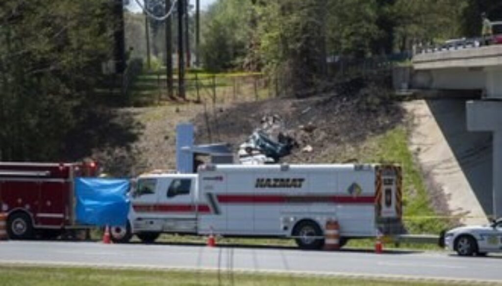 Small plane crash photo from Scott April2023