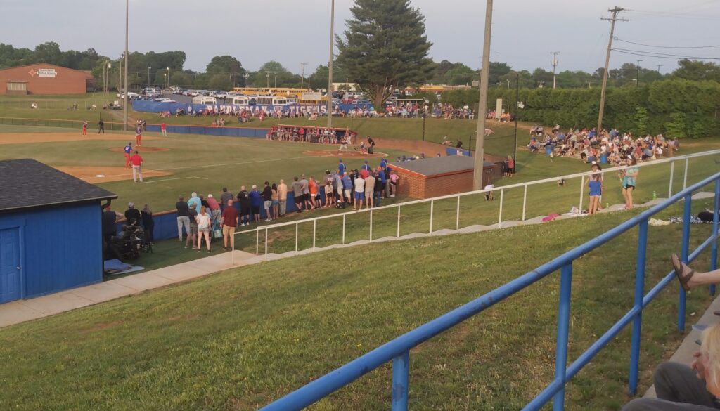 Randleman baseball photo May 12 2023