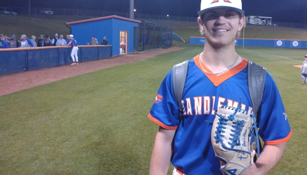 Randleman pitcher Austin Lemons May2023
