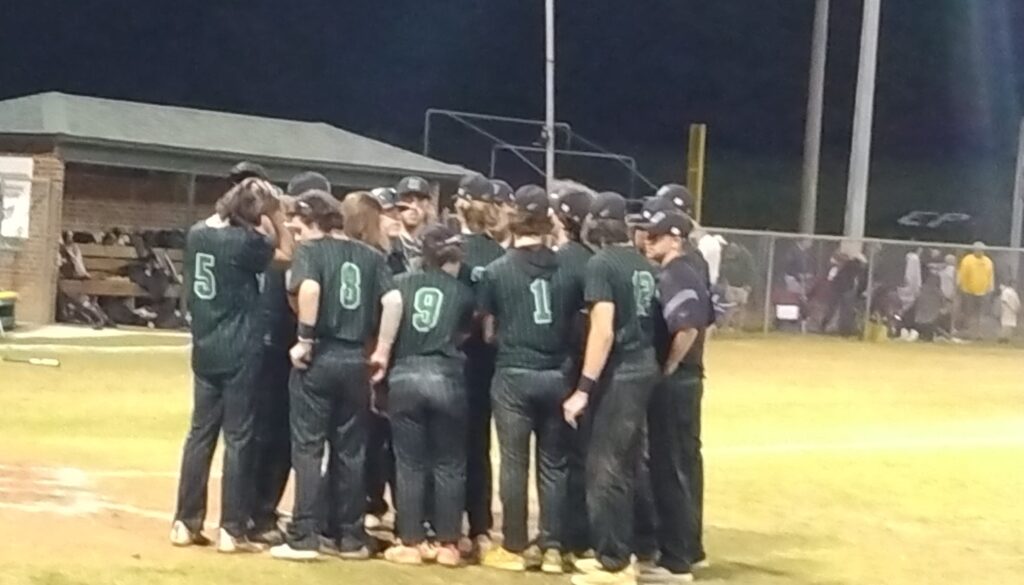 UCA baseball after winning regional at ER