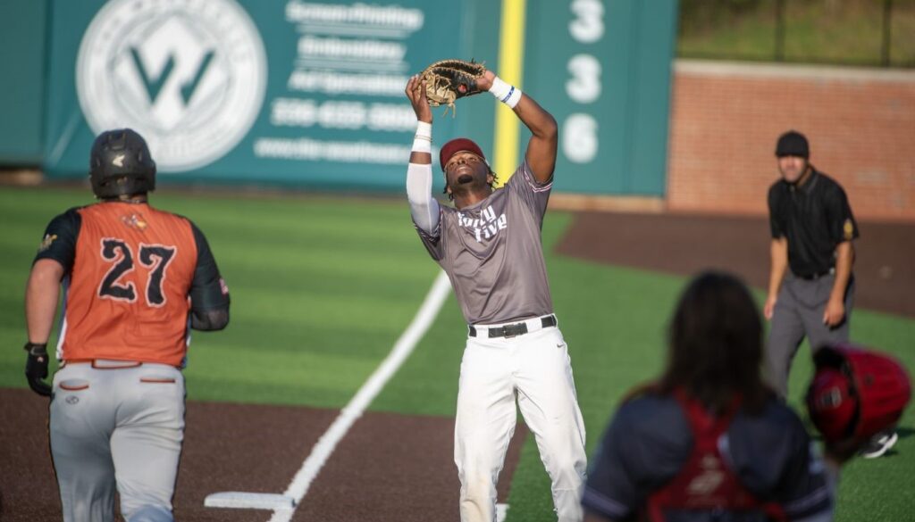Post 45 Josh Meadows catch July 9 2023
